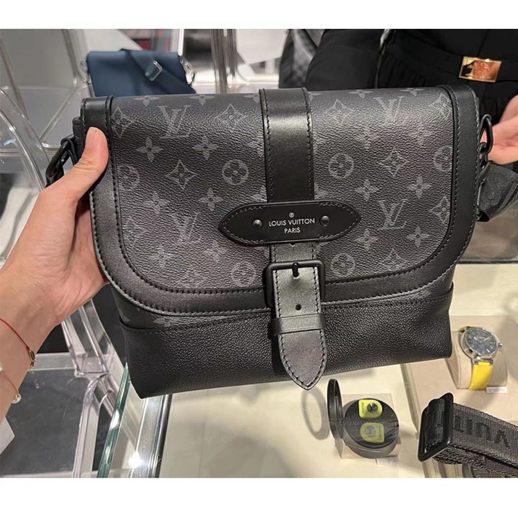 LV หลุยส์ วิตตอง M45911 SAUMUR สายตายาวตามอายุกระเป๋าสะพายข้างกระเป๋าสะพายข้างกระเป๋าเอกสาร