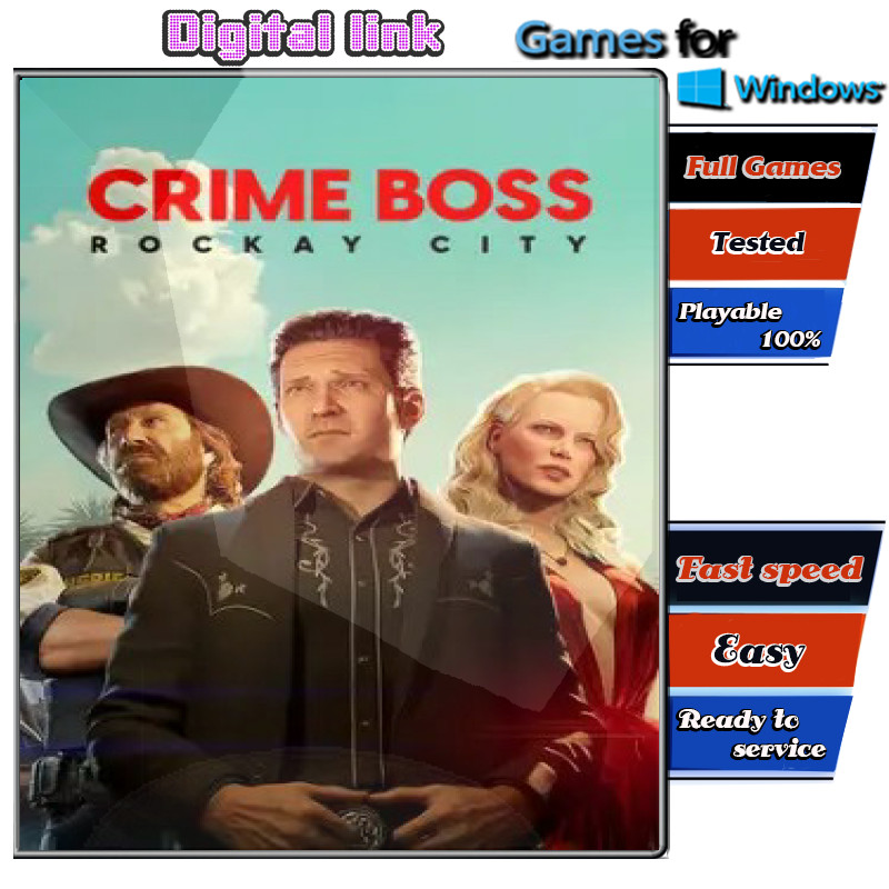 Crime Boss Rockay City เกม PC Game คอมพิวเตอร์ USB เสียบเล่นได้เลย