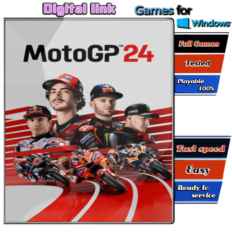 MotoGP 24 เกม PC Game คอมพิวเตอร์ USB เสียบเล่นได้เลย
