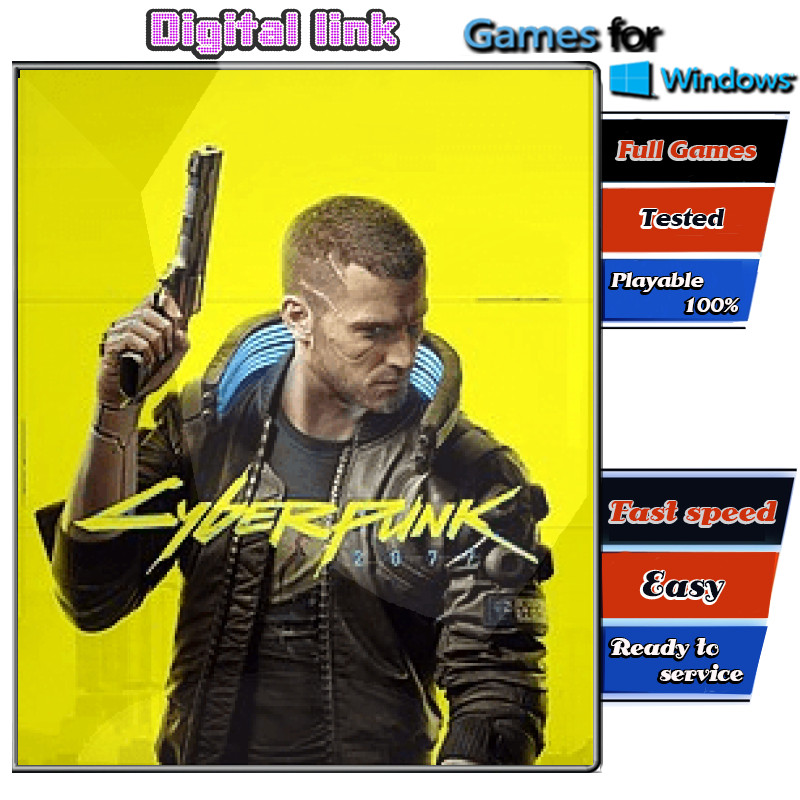 Cyberpunk 2077 Ultimate Edition เกม PC Game คอมพิวเตอร์ USB เสียบเล่นได้เลย