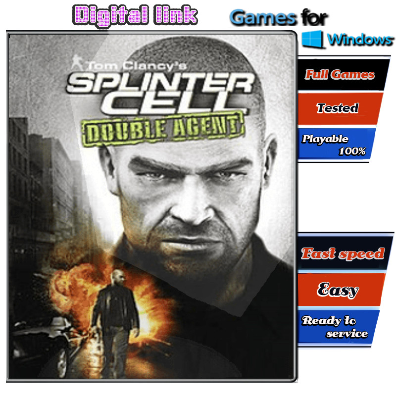 Tom Clancy’s Splinter Cell Double Agent เกม PC Game คอมพิวเตอร์ USB เสียบเล่นได้เลย