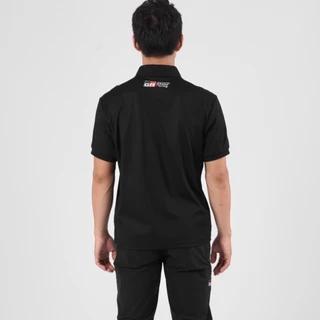 TOYOTA เสื้อโปโล GR โลโก้ ขาว-ดำ (GR POLO BLACK AND WHITE)