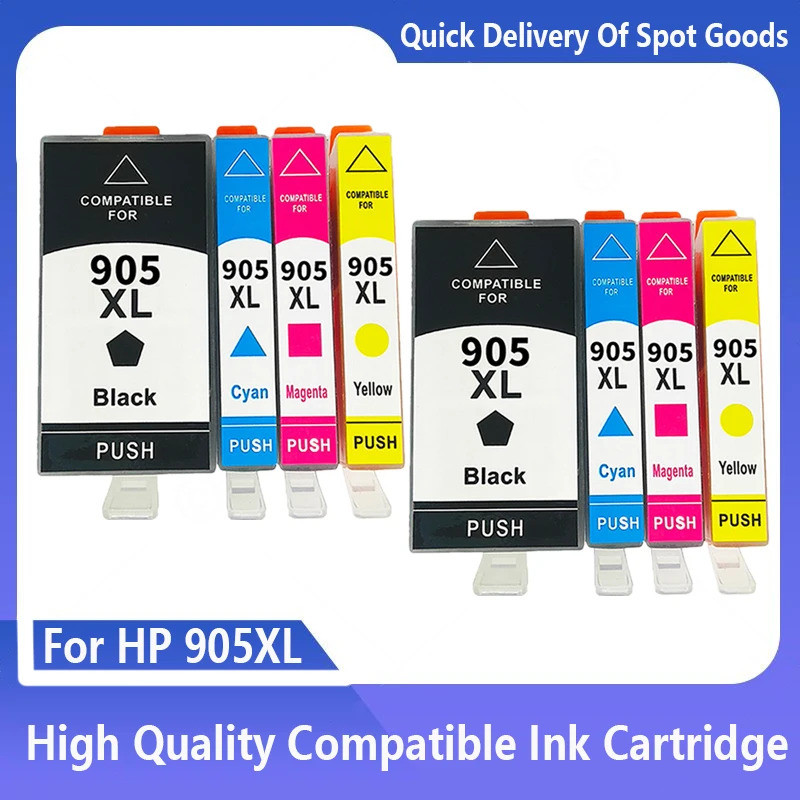 905XL For HP 905XL 905 XL Ink Cartridge Compatible For HP905 Officejet Pro 6960 6970 6950 6956 All-i