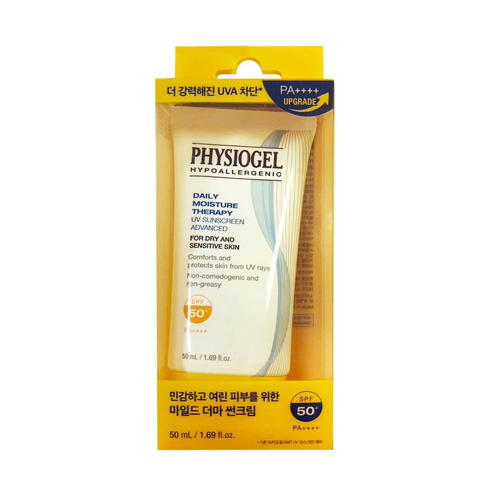 Physiogel ฟิสิโอเจล เดลี่ มอยส์เจอร์ เธอราพี ยูวี ซันสกรีน แอดวานซ์ เอสพีเอฟ 50+ พีเอ++++ 50 มล.