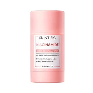 SKINTIFIC สคินทิฟฟิค ไนอะซินาไมด์ ไบรท์ เคลย์ สติ๊ก 40 กรัม