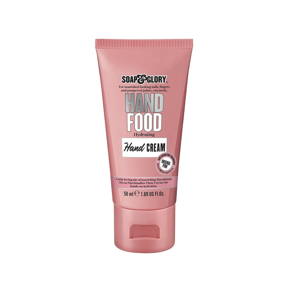Soap & Glory Hand Food Hydrating Hand Cream 50 Ml โซพ แอนด์ กลอรี่ แฮนด์ ฟู๊ด ไฮเดรติ้ง แฮนด์ ครีม 50มล.