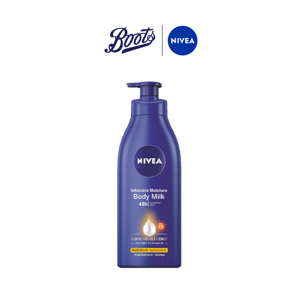 Nivea นีเวีย บอดี้ มิลค์ โลชั่น SPF15