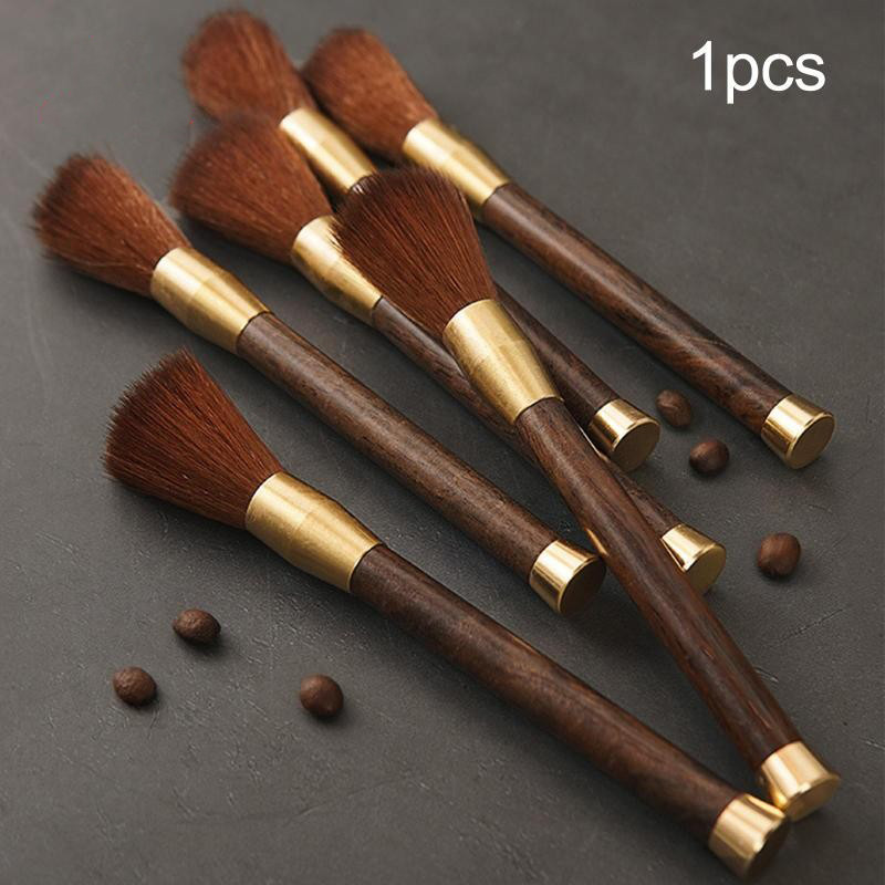 MY COFFEE💗 แปรงทําความสะอาดกาแฟแปรงบาร์กาแฟแปรงเครื่องบดเอสเพรสโซ่พร้อมที่จับ E4NJ