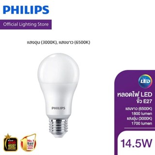 Philips Lighting หลอดไฟ LED 14.5วัตต์ ขั้ว E27 แสงขาว Cool D…