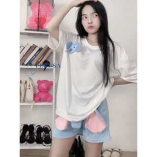 ชุดนอนคู่รัก ลายช้างตลกๆ ใส่สบาย