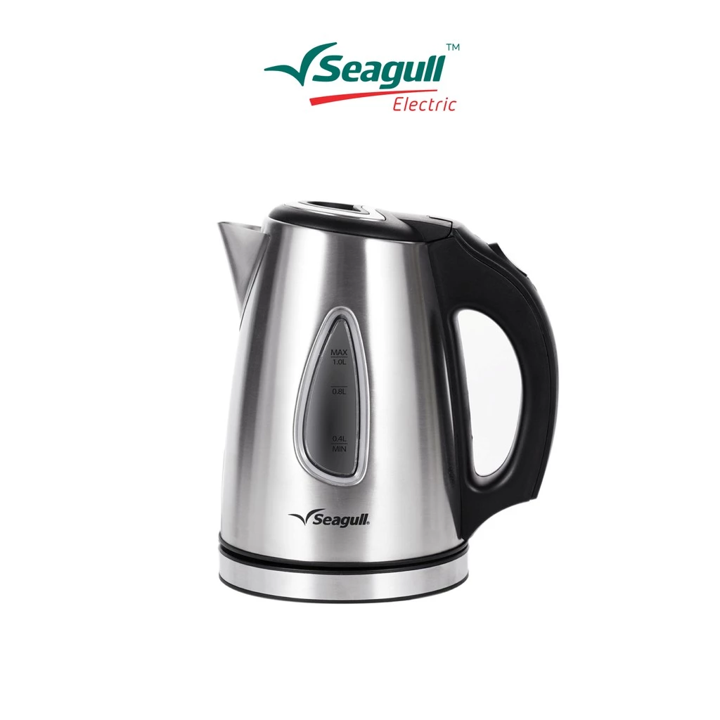Seagull กาน้ำไฟฟ้า ขนาด 1.0 ลิตร Electric Kettle กาน้ำ กาต้มน้ำ กาต้มน้ำไฟฟ้า กาต้มน้ำร้อน