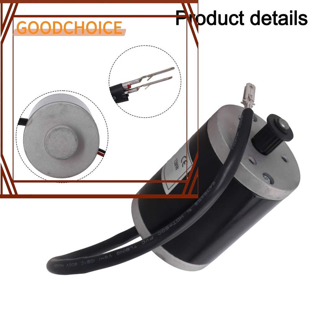 มอเตอร์แปรงความเร็ว 12V/24V MY6812 120W สำหรับสกู๊ตเตอร์ไฟฟ้าและรถสามล้อ