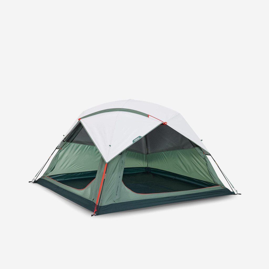 เต็นท์ตั้งแคมป์รุ่น MH100 Fresh สำหรับ 3 คน - เขียว | Camping Tent - MH100 Ultra Fresh - 3-Person - 