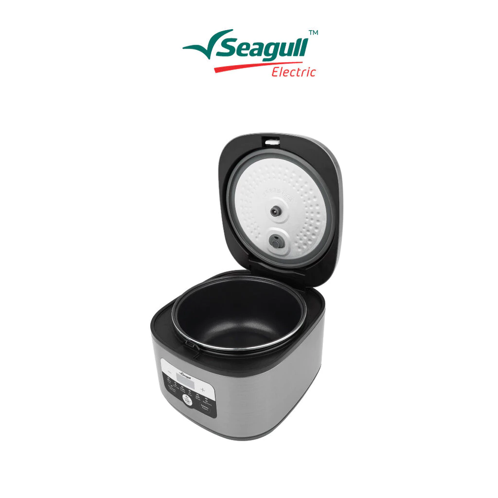 Seagull หม้อหุงข้าวดิจิตอล 1.8 ลิตร Digital Rice Cooker 1.8 L หม้ออุ่น หม้อตุ๋น หม้อต้ม หม้อนึ่ง thumbnail 8