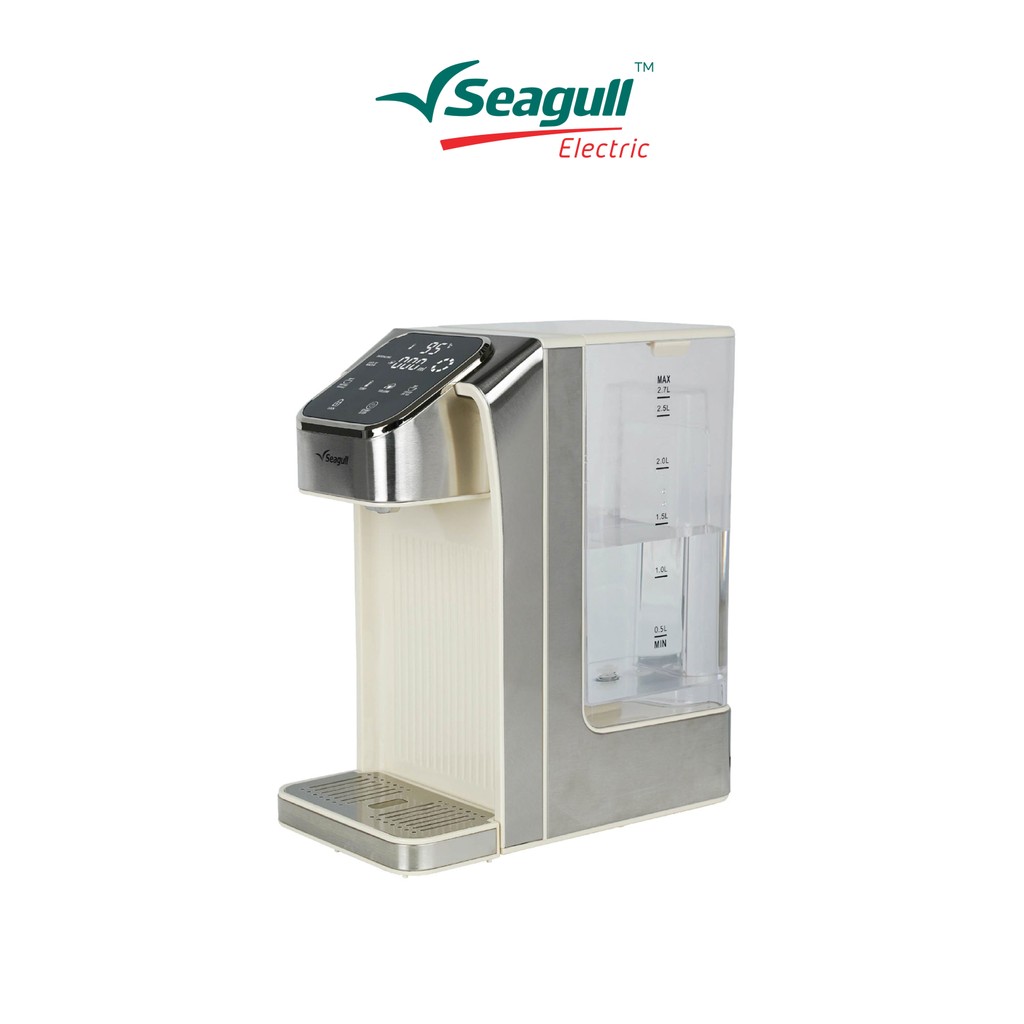Seagull เครื่องกดน้ำร้อนอัตโนมัติ ดิจิตอล 2.7 ลิตร (สีครีม)  Instant Hot Water Dispenser เครื่องกดน้ำ เครื่องกดน้ำร้อน