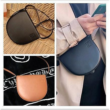 Second-hand LOEWE Heel Mini Bag Small shoulder bag Cross-bow