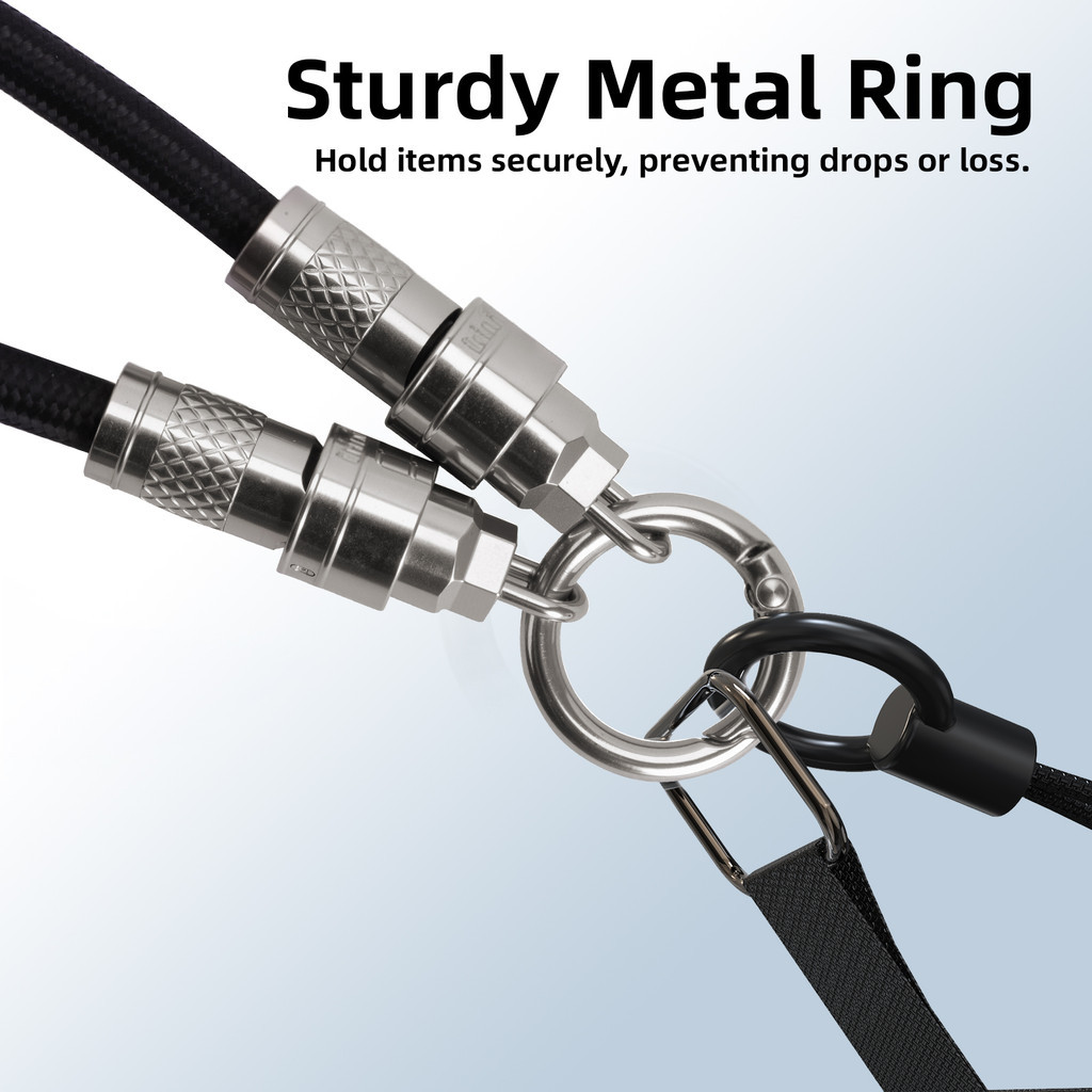 GOOJODOQ 2in1 Lanyard Fast สายชาร์จ Type C To Type C 1.3m รูปที่ 6