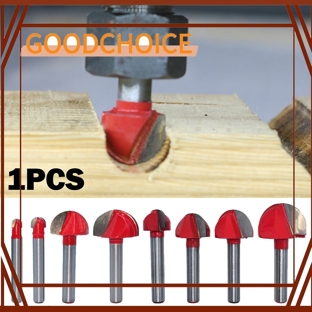 【Good】ดอกสว่านเราเตอร์ ก้านกลม 1/4 นิ้ว สําหรับตัดมิลลิ่ง ไม้ CNC