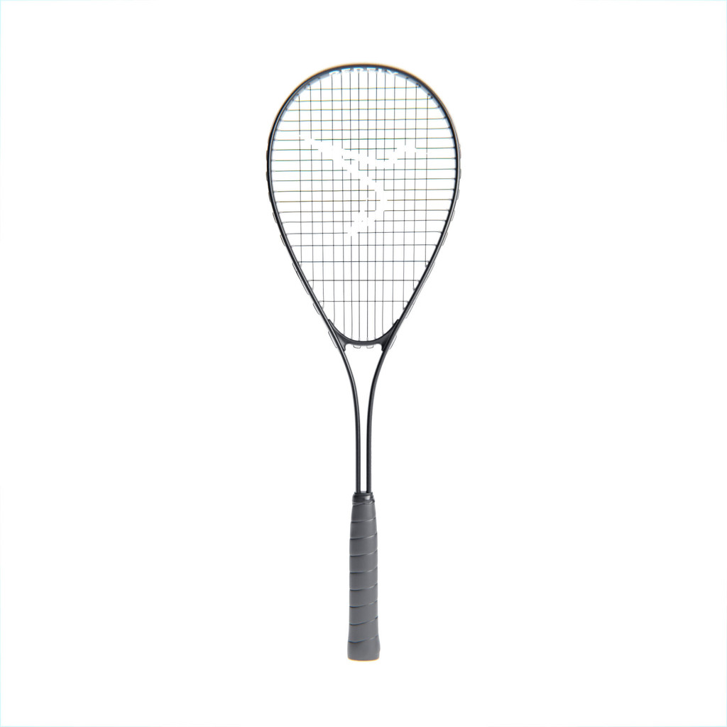 แร็คเกตสควอชรุ่น Wallbreaker 175 - ขาวหิมะ,ดำ | Squash Racket Wallbreaker 175 - Black,ultra White