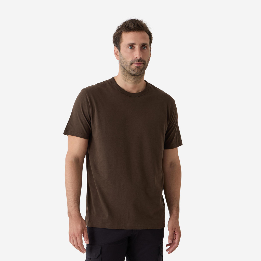 เสื้อยืดรุ่น RESISTANT 100 (สีน้ำตาล) - ดำมะเกลือ | T-SHIRT RESISTANT 100 BROWN - Ebony Brown
