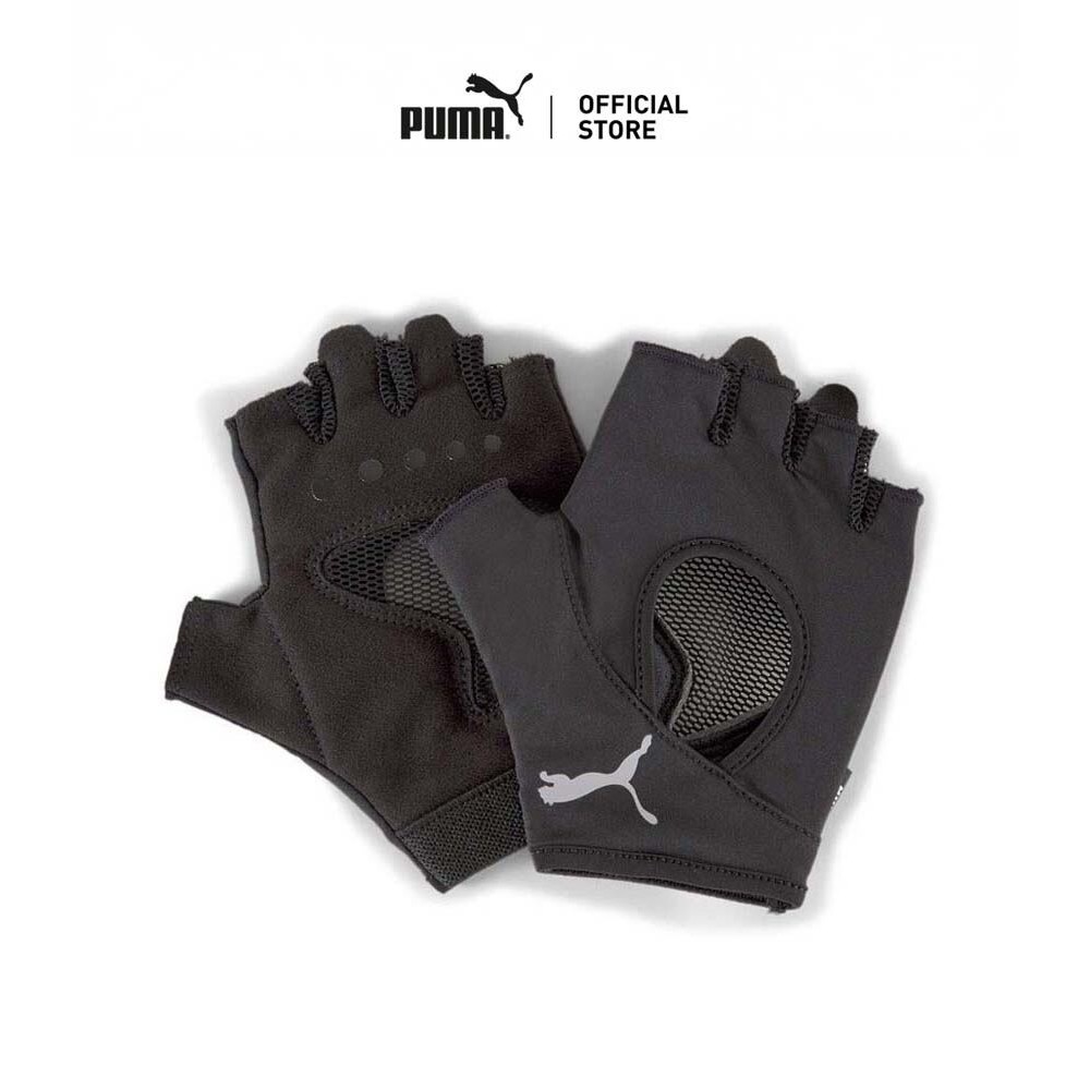 PUMA TRAINING - ถุงมือออกกำลังกายผู้หญิง Gym Training Gloves สีดำ - 04177301