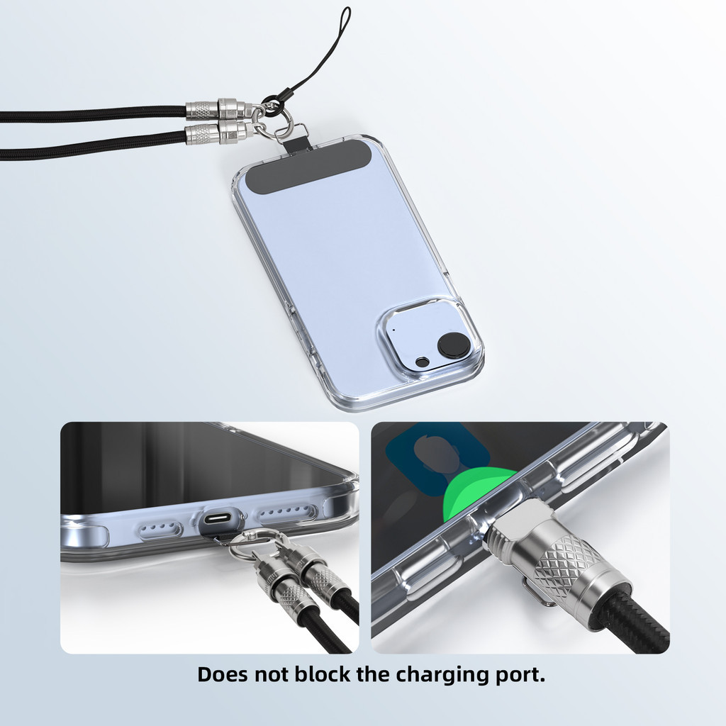GOOJODOQ 2in1 Lanyard Fast สายชาร์จ Type C To Type C 1.3m รูปที่ 8