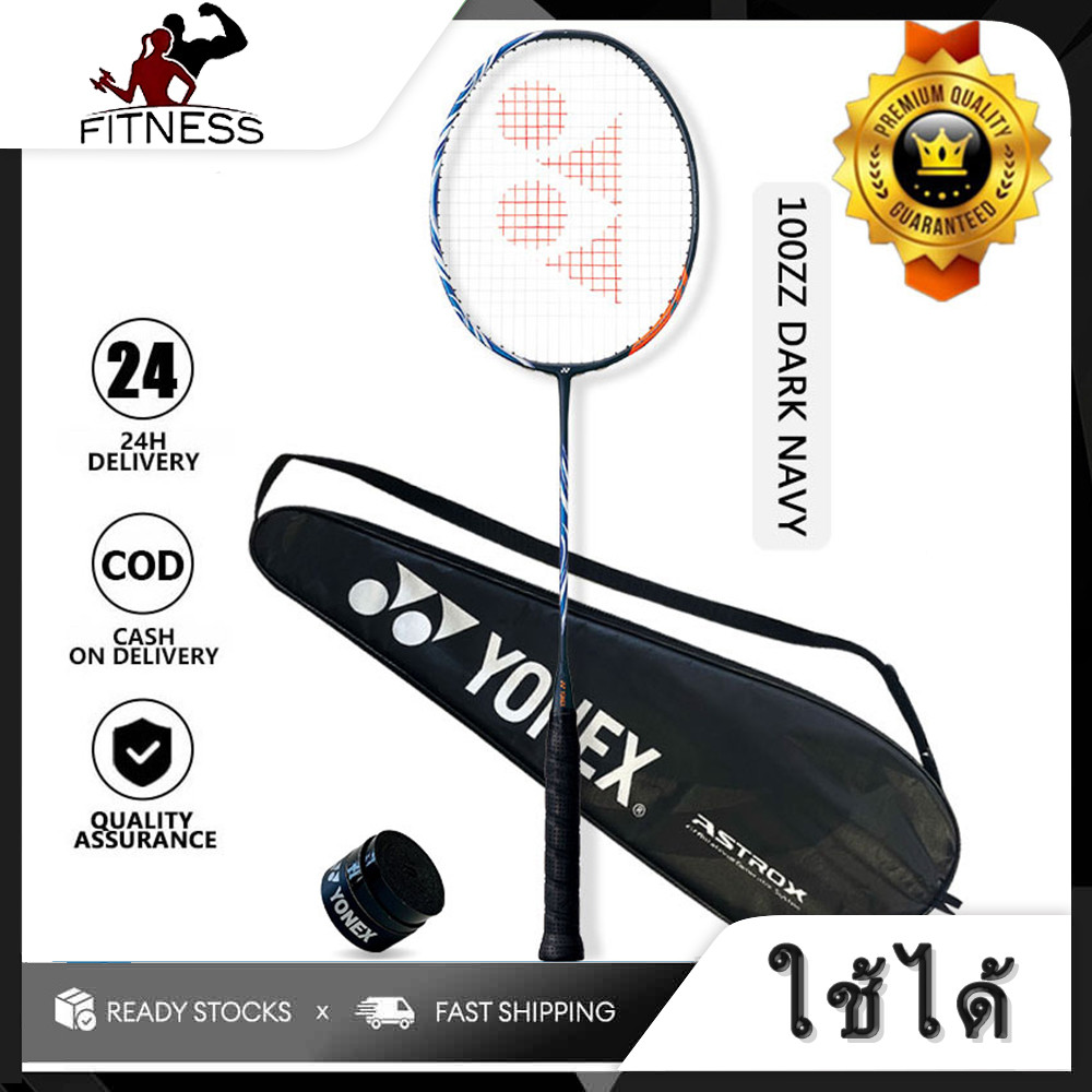YONEX ASTROX-100zz-Dark Navy แบดมินตันราคเก็ตเต็มคาร์บอนเดี่ยว 4U 26Lbs 83g ทำในญี่ปุ่น