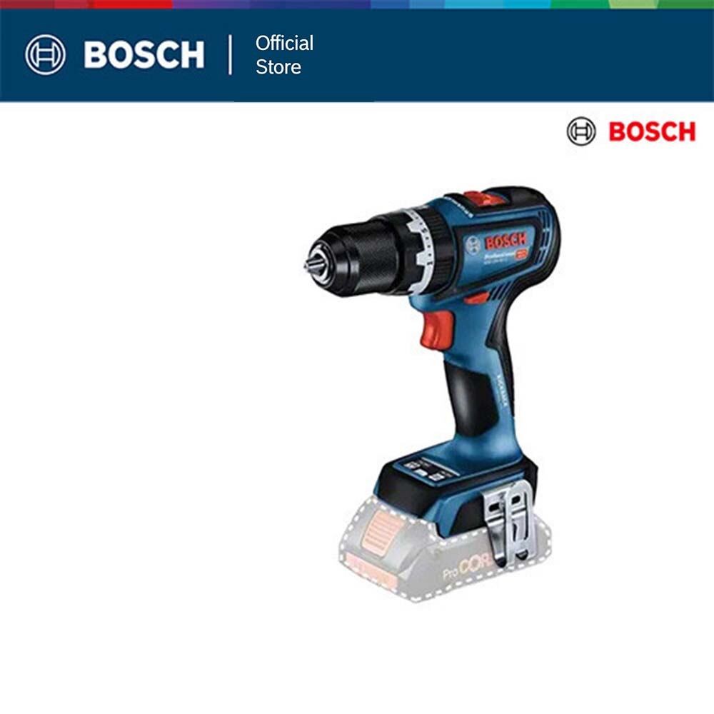 BOSCH สว่านกระแทกไร้สาย 4 หุน 18 V เครื่องตัวเปล่า รุ่น GSB 18V-90C ประกันนาน 12 เดือน