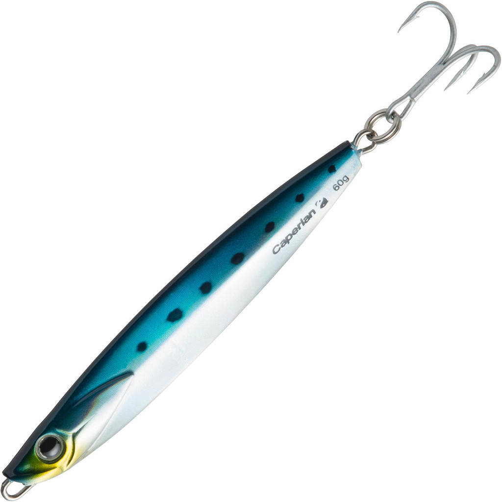 เหยื่อจิ๊กสำหรับตกปลาในทะเลรุ่น BIASTOS 60 กรัม (สีน้ำเงิน) - ฟ้า | Lure fishing at sea CASTING JIG BIASTOS 60 g - BLEU