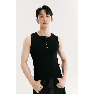 REEVE TANK TOP - เสื้อกล้ามกระดุมหน้า