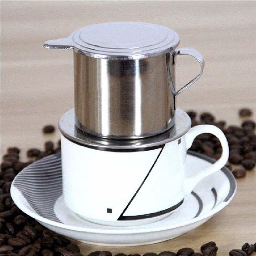 GoodStainless Steel Vietnam Vietnam 50/100ml Coffee Pot Drip Filter เครื่องชงกาแฟ