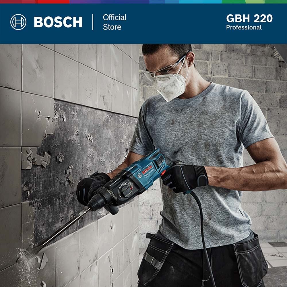 Bosch ชุดสุดคุ้ม สว่าน GBH 220 และ ชุดดอกสว่าน X-Line 33 - รูปที่ 5