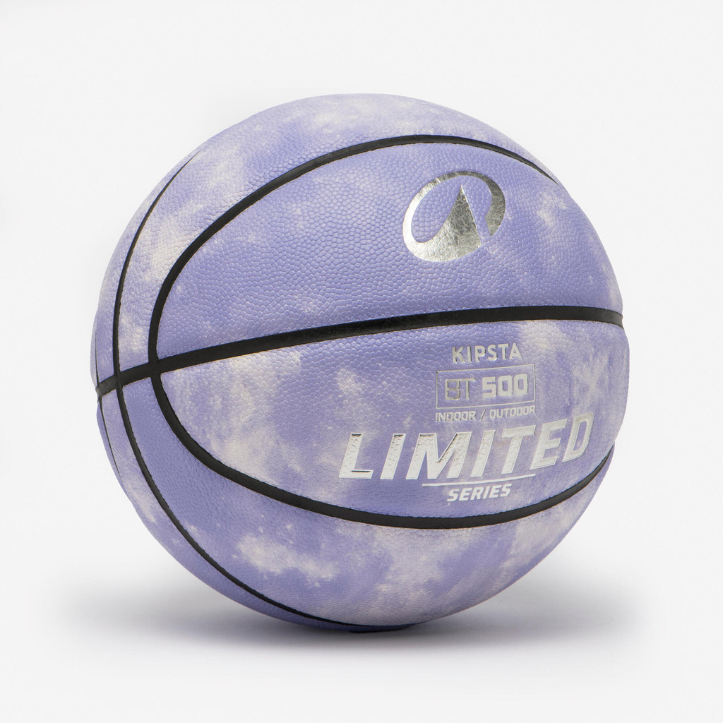 ลูกบาสเก็ตบอลรุ่น BT500 Touch เบอร์ 6 (สีม่วง) - ม่วงลาเวนเดอร์ | Size 6 Basketball Control Match BT500 - Purple - Laven