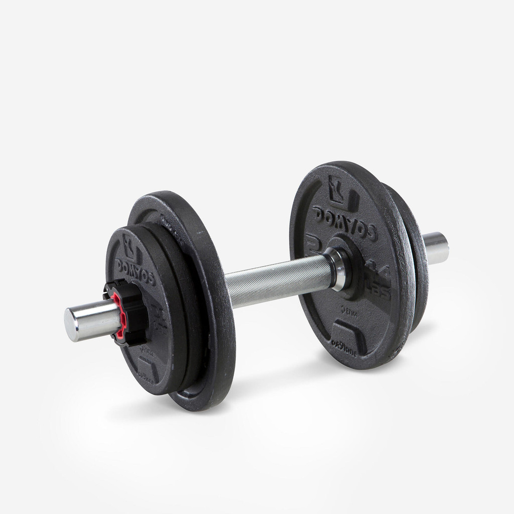 ชุดดัมเบลสำหรับเพาะกาย 10 กิโลกรัม | Weight Training 10 kg 80% Recycled Cast Iron Dumbbells Set