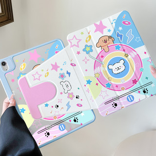 🔥พร้อมส่ง🔥case iPad Gen12 Gen11 Air8 11/13 ที่ใส่ปากกา ซีดีลูกสุนัข เคสiPadหมุน 360°Air6/7 Air5 Gen9