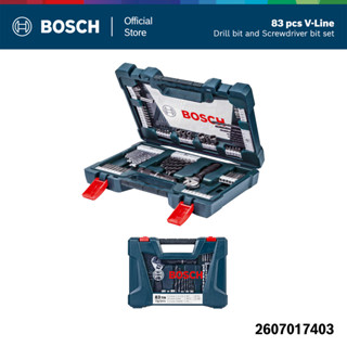 BOSCH ชุดดอกสว่านและดอกไขควง รุ่น V-Line 83 (ชุด 83 ชิ้น) หร…