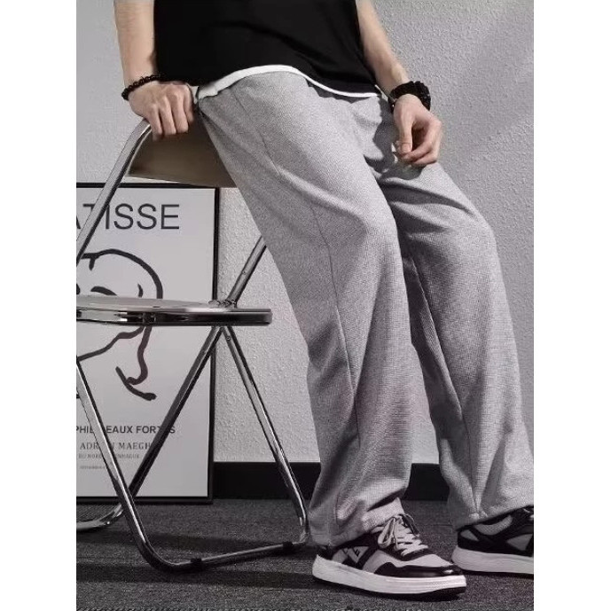 TT HOME01 กางเกงขายาวใหม่ สินค้าใหม่ขายดี เนื้อผ้าระบายอากาศได้ดี เอวยืด+เชือกผูกใส่ได้ทั้งผู้หญิงเเละผู้ชาย LZ-CK02