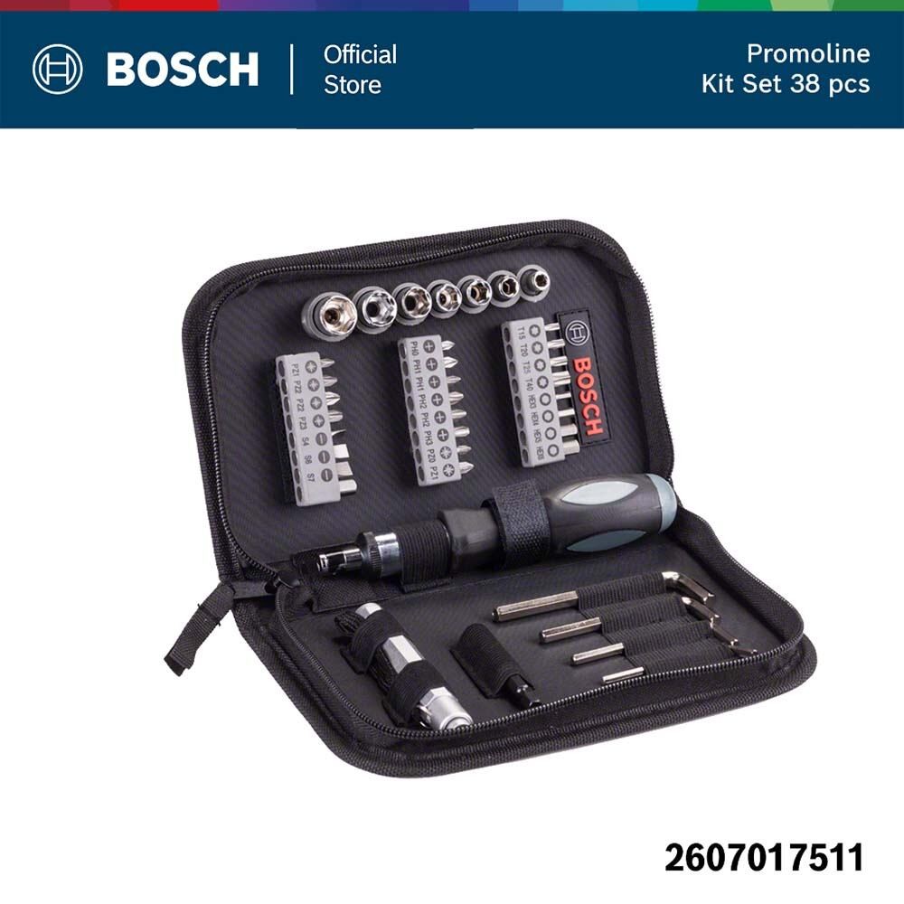 Bosch ชุดไขควง 38 ชิ้น bag pack set