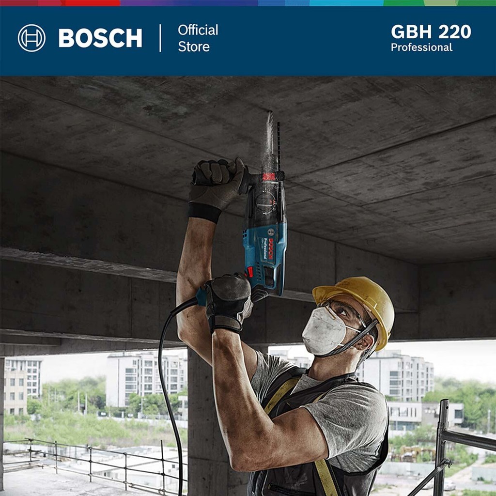 Bosch ชุดสุดคุ้ม สว่าน GBH 220 และ ชุดดอกสว่าน X-Line 33 - รูปที่ 6