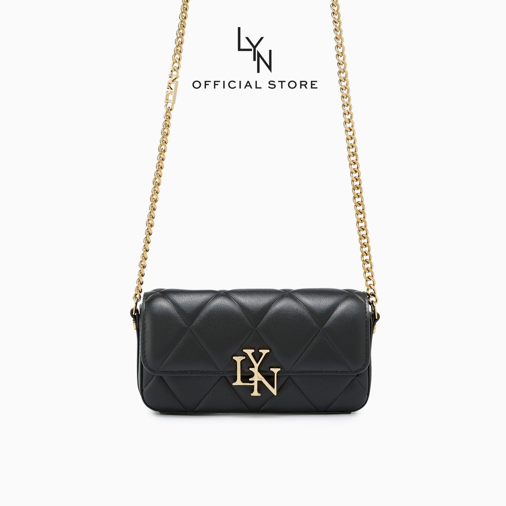 LYN - Rexha Flap Phone With Chain กระเป๋าสตางค์มีโซ่ Rexha Flap Phone With Chain  (LL24CWF039)