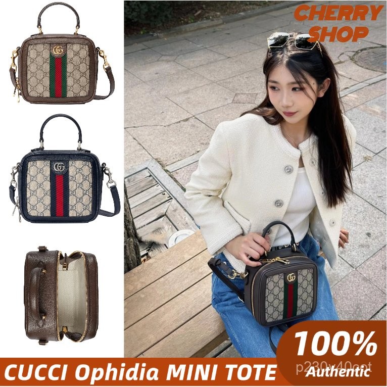 กุชชี่ Gucci Ophidia GG MINI TOTEกระเป๋าถือสตรี 772157