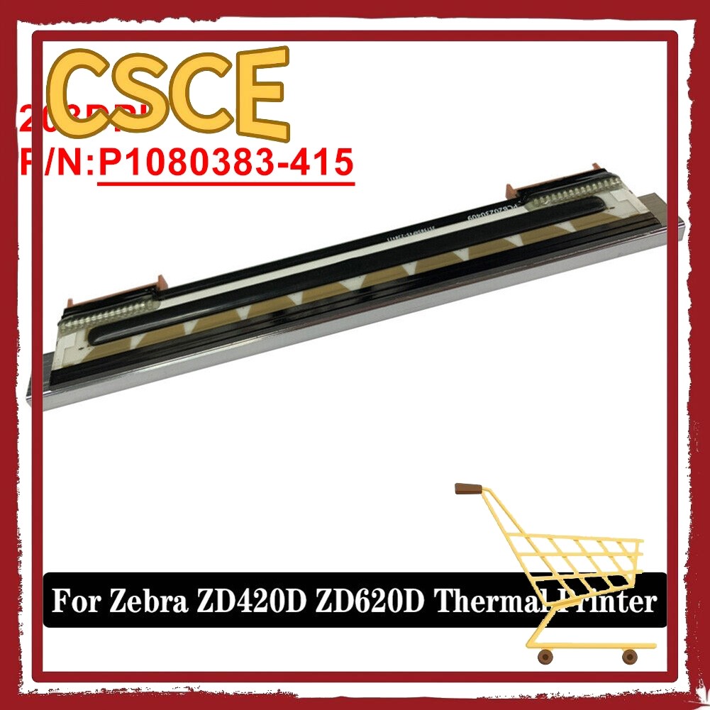 ซีอีซี... คลังสินค้าพร้อมหัวพิมพ์ใหม่สําหรับ Zebra ZD420D ZD620D ZD621D เครื่องพิมพ์ 203dpi Part P10