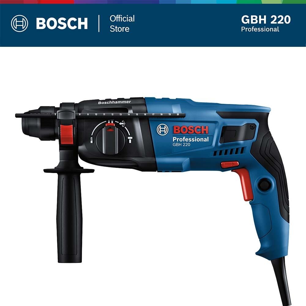 Bosch ชุดสุดคุ้ม สว่าน GBH 220 และ ชุดดอกสว่าน X-Line 33 - รูปที่ 2