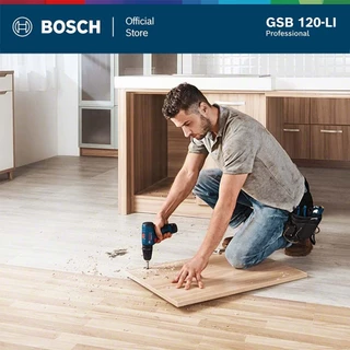 BOSCH สว่านกระแทกไร้สาย 12V GSB 120 Li (ชุด 1 แบต พร้อมที่ชาร์จ)