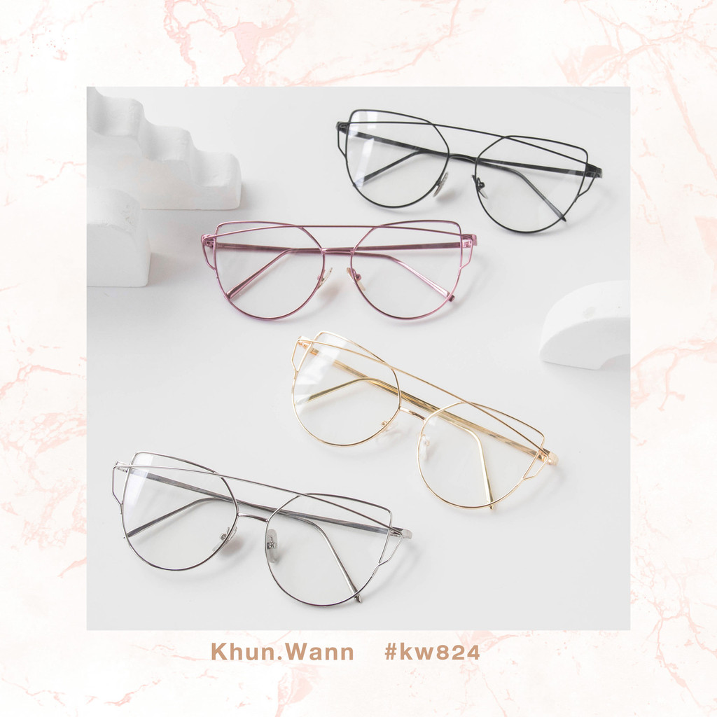 กรอบแว่น รางแคทอาย KW 824