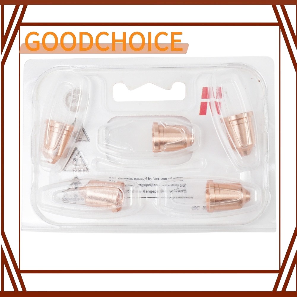 5ชิ้น 220941 หัวฉีดเครื่องตัดพลาสม่าสําหรับเคล็ดลับสําหรับ สูงสุด65 ไฟฉายตัดพลาสม่า สิ้นเปลือง