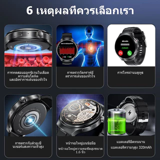 W10 สมาร์ทวอทช์ 1.6 นิ้ว หน้าจอใหญ่ รองรับโหมดกีฬาและฟังก์ชั่นการโทรผ่านบลูทูธ รองรับภาษาไทย การแจ้งเตือนข้อความ และสามา