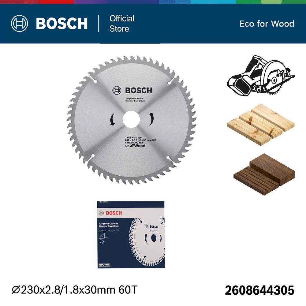 BOSCH ใบเลื่อยวงเดือน ไม้ ECO 9 1/4" - 40 ฟัน