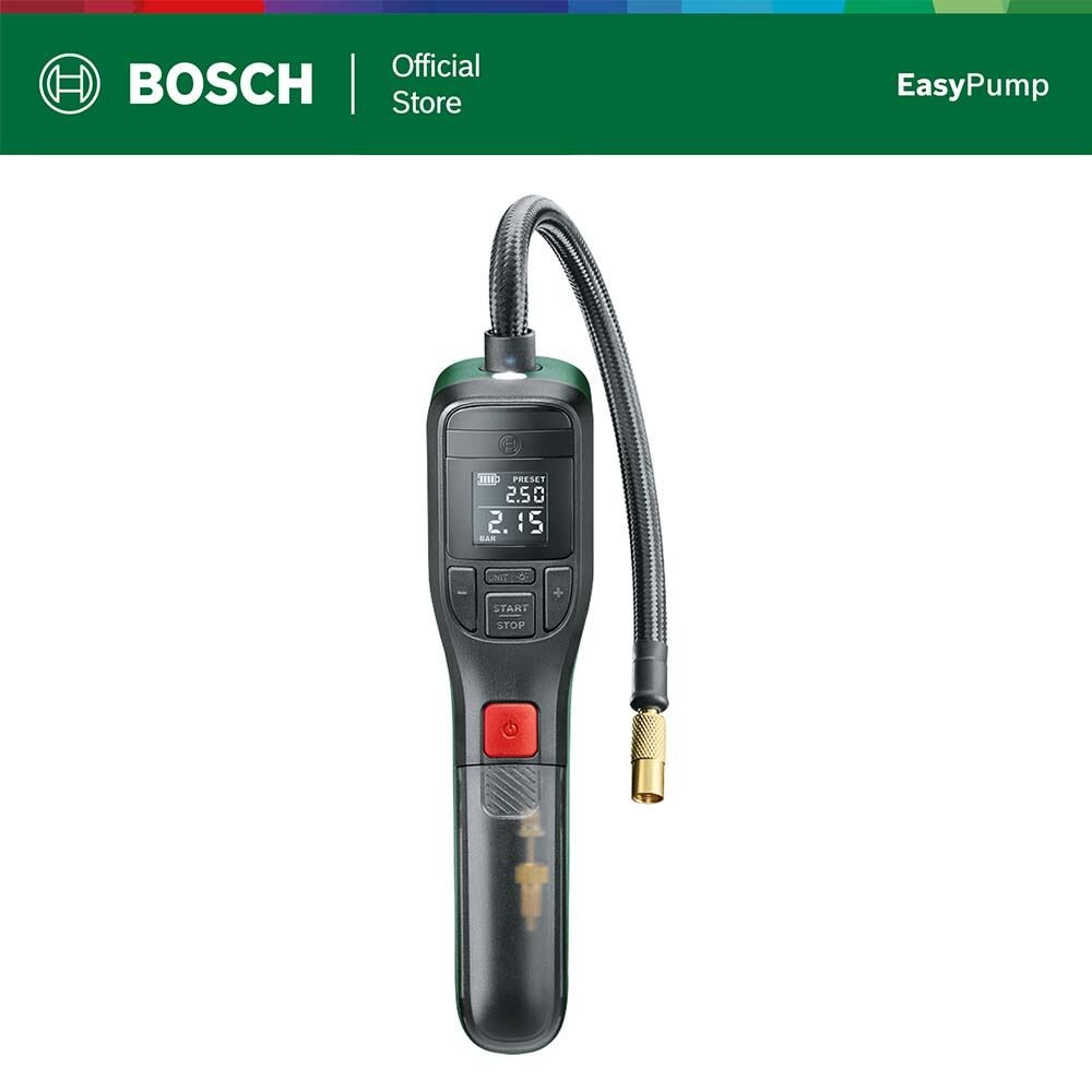 Bosch ชุดสุดคุ้ม ปั้มลมไร้สาย Easy Pump กับ ชุดไขควงมือ 46 ชิ้น - รูปที่ 2