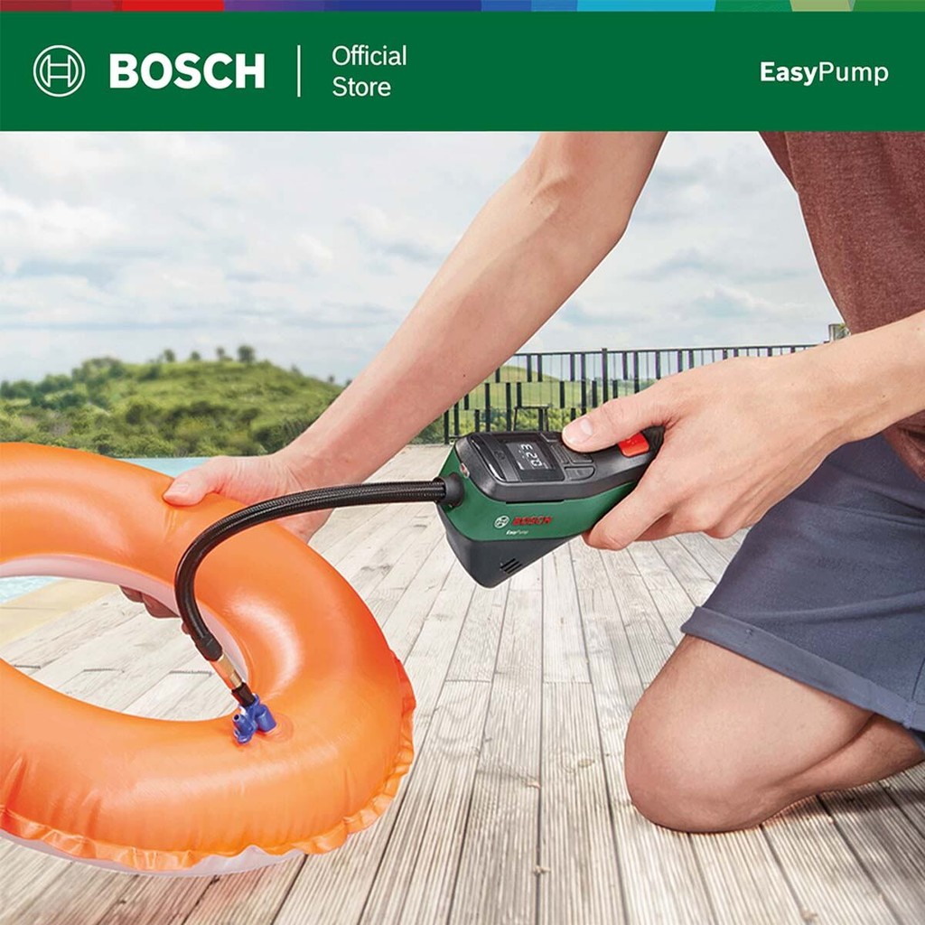 Bosch ชุดสุดคุ้ม ปั้มลมไร้สาย Easy Pump กับ ชุดไขควงมือ 46 ชิ้น - รูปที่ 6